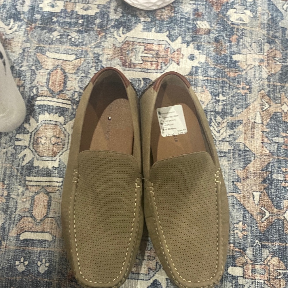 Tommy Hilfiger Olive Loafers